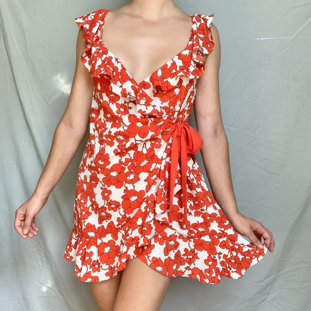 cute asymmetrical Topshop mini